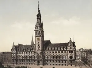 Rathaus: Empire - Town Hall Hamburg 1900