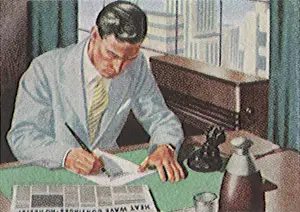 Paperwork: Employee Does Paperwork