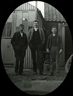 Employees of E. Boswell, coachbuilders, 7 Market Place