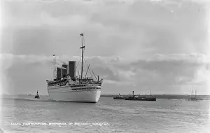 Southampton: Empress of Britain in Southampton