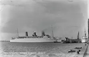 Southampton: Empress of Britain at Southampton