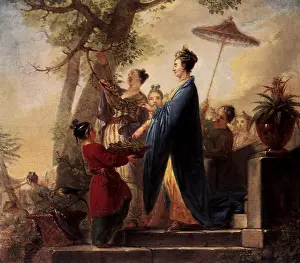 Rode: The Empress of China Culling Mulberry Leaves