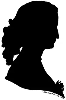 Eugenia: Empress Eugenie in silhouette