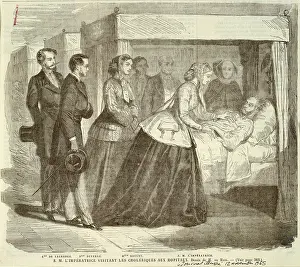 Guzman: Empress Eugenie visiting cholera hospitals