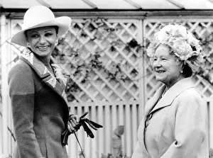 Steely: Empress Farah of Iran and Queen Mother