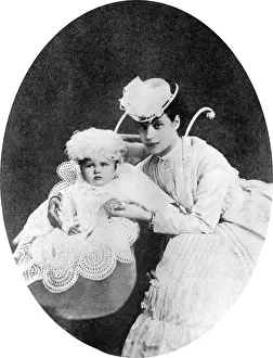 Charlotte Zeepvat: Empress Maria Feodorovna and her first son, Nikolai