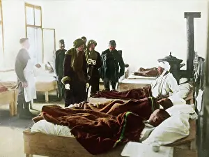 Empresses: Empress Zita visits the wounded