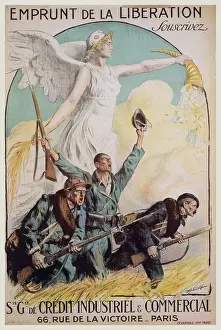 Cornucopia: Emprunt de la Liberation. Souscrivez. Ste. Gle. de Credit In