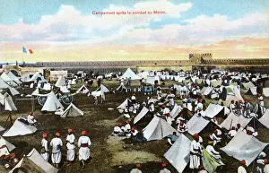 Forts: Encampment after a battle in Morocco