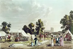 Jamess: The Encampment in St James's Park, 1780