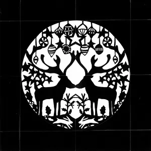 Hogarth: Enchanted Christmas papercut design