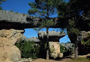 Mancha: (Enchanted City). Province of Cuenca. View of the rock forma