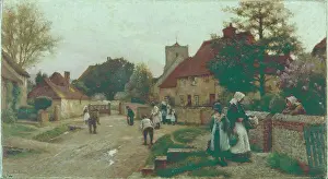 Blandford: The End of the Day ' village scene