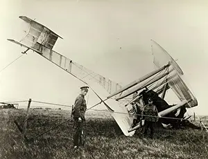 Browns: End of first direct Atlantic flight of Alcock and Brown