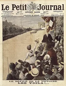 Victoire: End of the First World War. Le defile de la victoire