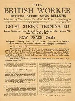 Terminated: End of the General Strike