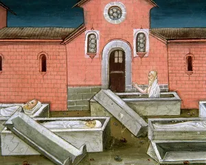 Predis: The end of the world and the Last Judgement. The graves were