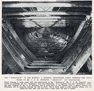 Feb23: The Endeavour under construction