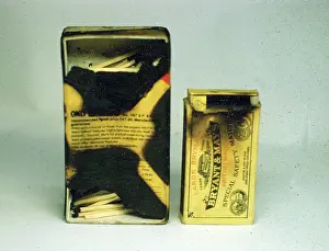 Ghosts: Enfield poltergeist case- burnt matchboxes