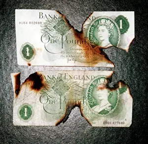 Ghosts: Enfield poltergeist case. Burnt money