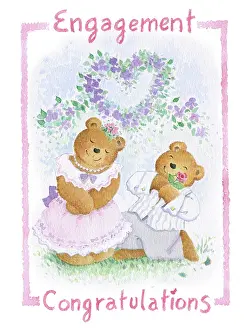 Proposing: Engagement Congratulations - Teddy Bears