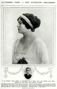 Mountbattens: Engagement of George of Battenberg & Countess Nada Torby