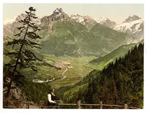 Engelberg: Engelberg Valley, from the Arni Alps, Unterwald, Switzerland