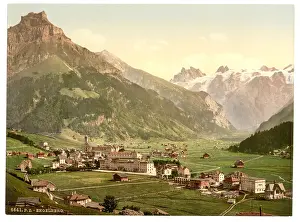 Engelberg: Engelberg Valley, general view, Bernese Oberland, Switzerlan
