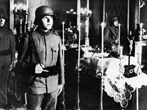 Engelbert: Engelbert Dollfuss on his deathbed, 1934