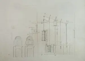 Regulator: Engine and cross-sections of the boilers, Regulator Mill Co