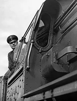 Attentively: Engine driver, 1938