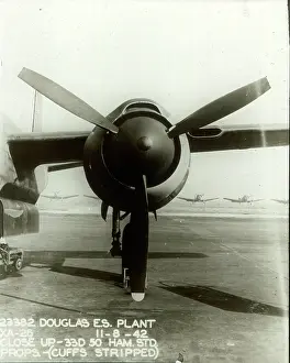 Invader: Engine installation on the Douglas XA-26 Invader