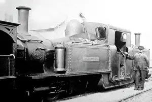 Ffestiniog: Engine No. 10 Merddyn Emrys, Ffestiniog Railway, Wales