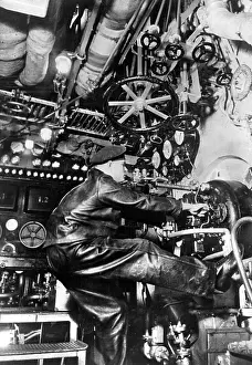 Blower: Engine room of the battleship Bismarck, 1940