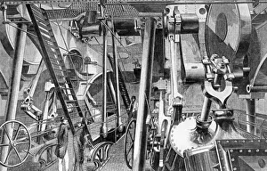 Movable: Engine room of the Great Eastern, 1859
