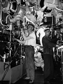 Responsible: Engine room of a minesweeper