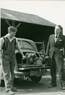 Pentre: Engine test of machinery by Lawrence Hathaway