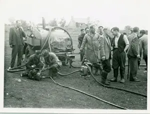 Pentre: Engine test of machinery by Lawrence Hathaway