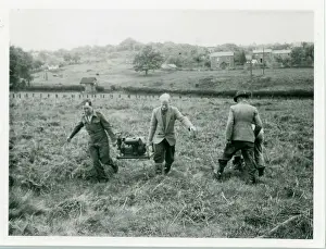Pentre: Engine test of machinery by Lawrence Hathaway