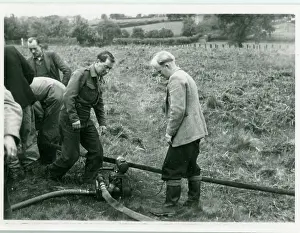 Pentre: Engine test of machinery by Lawrence Hathaway