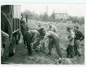 Pentre: Engine test of machinery by Lawrence Hathaway