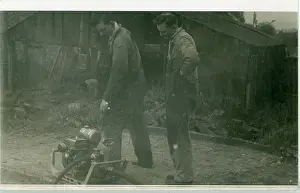 Pentre: Engine test of machinery by Lawrence Hathaway