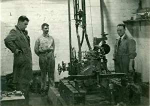 Pentre: Engine test of machinery by Lawrence Hathaway