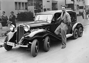Wheeled: The engineer Rimmek, 1935