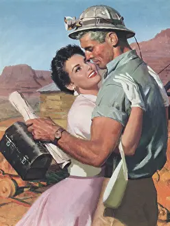 Embraces: Engineer and Woman