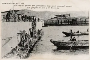 Transbaikal: Engineering survey using divers - The Trans-Baikal Railway