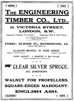 The Engineering Timber Co - Wood For Aircraft Constructors