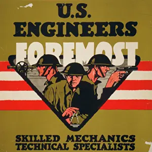 Drafting: US Engineers - Foremost Skilled mechanics, technical special