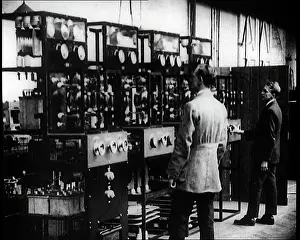 Dials: Engineers Observing Valves and Turning Pressure Dials