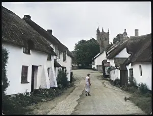 Withcolourisedpic: ENGLAND/BROADHEMBURY